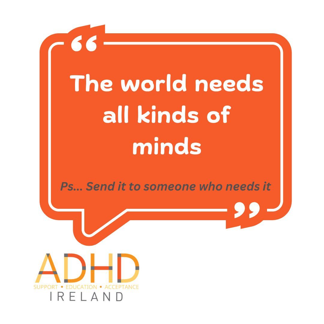 adhdireland's tweet photo. Happy Monday! If we were all the same, our world would be a very boring place 😋 

#MondayMotivation #ADHDIreland #ADHDSupport #Neurodiversity https://t.co/6CXK2Kh3e4