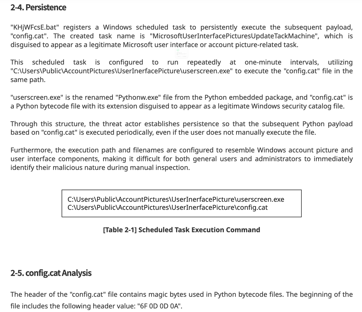 blackorbird's tweet photo. #APT37 NarwhalRAT Functional Analysis
https://t.co/0GYpOyDx8a
The Python-based techniques employed bear similarities to those used in its previous attack campaigns (Windows variant) https://t.co/CpAOyoVDH3