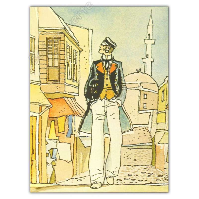 Revizorsb's tweet photo. Hugo Pratt, né à Rimini en Italie le 15 juin 1927 est mort à Pully en Suisse, le 20 août 1995. Son œuvre la plus connue est Corto Maltese.    
“Celui qui poursuit un rêve n’en désire pas, au fond, la réalisation : il veut seulement pouvoir continuer à rêver.” https://t.co/YgY3HqbTUB