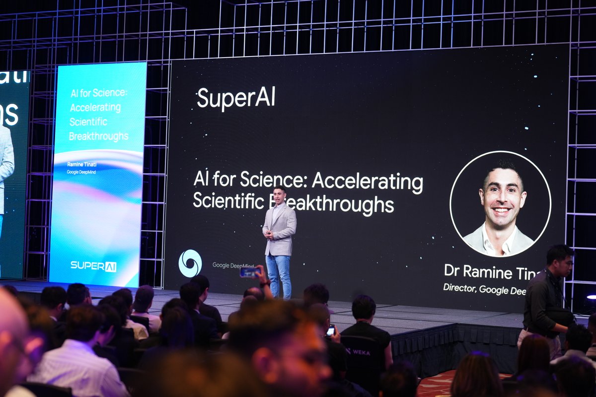 GoogleCloud_SG's tweet photo. That's a wrap on Super AI 2026! 

Two clear takeaways for enterprise tech: keep human trust at the centre of Agentic platforms, and combine robust Google Cloud infrastructure with AI to accelerate global discoveries. 

Thanks to all who joined us to build what's next! ☁️ https://t.co/wwe5enbU2r