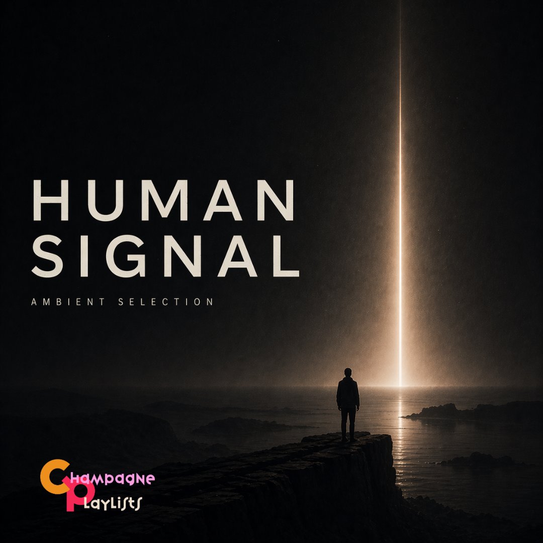 ChampagnePlay's tweet photo. 🌌 HUMAN SIGNAL is here.

Deep cinematic Ambient for sleepless nights, deep focus &amp; inner journeys.

A lone silhouette facing the unknown… speaks to you?

Listen now 👇
https://t.co/Yaz98YCCpP

#HumanSignal #AmbientMusic #ChampagnePlaylists https://t.co/bEjn3No4sE