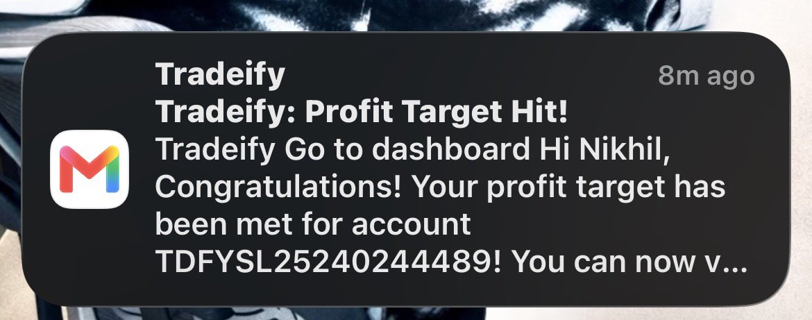 lostmindedtx's tweet photo. Finally Funded with @Tradeify @tradeifyindia https://t.co/XVSud2m9yo