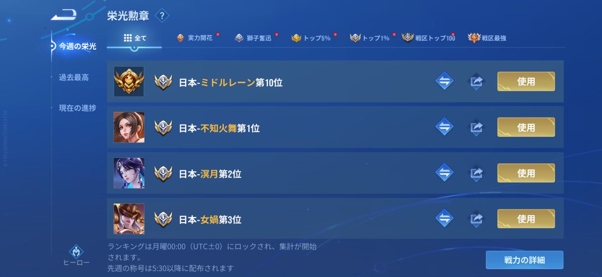 otamHOK's tweet photo. 今シーズンの集大成って感じがする
3大メイジも1〜3位に綺麗にまとまっててえぐい笑
あとついでにしんきのアジアtop100取れました😆 https://t.co/FMMjLJmfTs