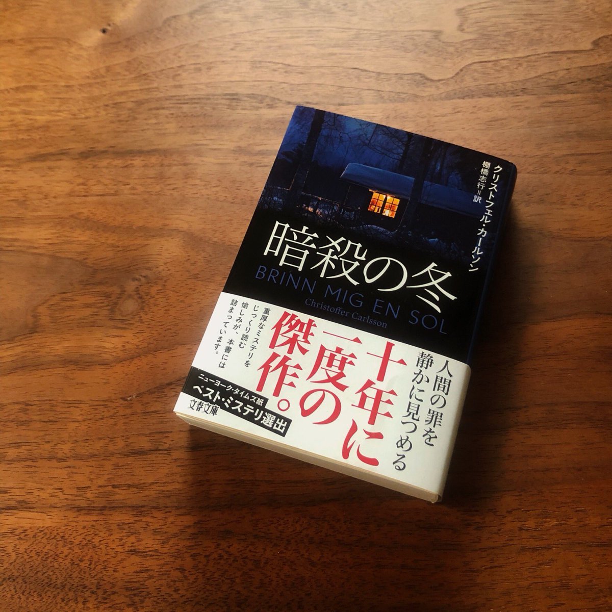 chiii3___'s tweet photo. 昨日たまたま入った書店。『暗殺の冬』を見つけてうれしく購入。しおりを挟んでくださってたんだけど、もしかしてこれって毎日更新…？！すごい😳 https://t.co/bFjrupjEjh