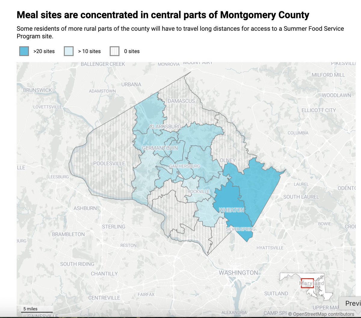 TaliRichman's tweet photo. For some Montgomery County children, free summer meals are too far away https://t.co/YOzFk1gvYx https://t.co/LYh1LmgQWJ