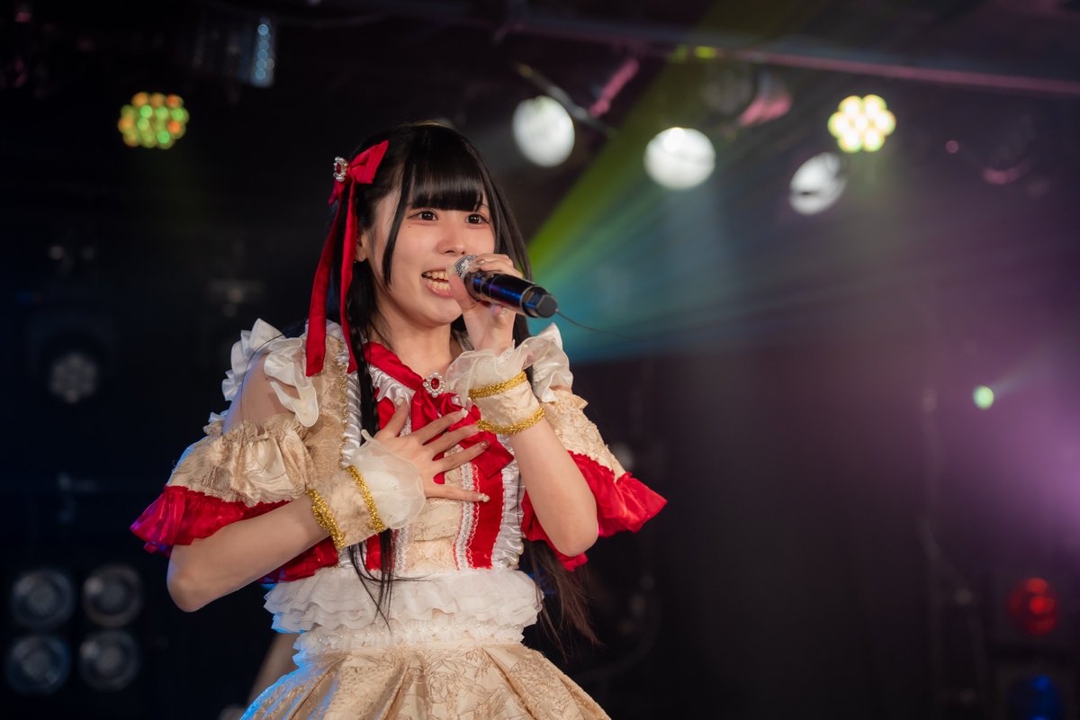 negoronym's tweet photo. 赤のイメージはなかったけど、これは赤担当だった。似合ってた❤

2026.6.13
 #詩羽もか #しばもか保護記録 
 #ココロモノローグ #コロモ https://t.co/1sbEJbib9b