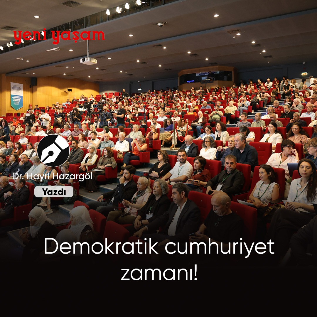 yeniyasamnews5's tweet photo. 📌 Demokratik cumhuriyet zamanı!

▪️Kürt sorununun çözümü ile Türkiye’nin demokratikleşmesi arasındaki bağı görmemek Türkiye gerçeğini anlamamaktır. Bu, bizim inandığımız bir denklem ve tezdir.

▪️Türkiye’deki sol güçlerin gelişmemesi ya da demokrasi mücadelesinde etkili olmamaları önemli oranda bu gerçeğe bağlıdır

▪️Eskiden baş çelişki, temel çelişki, birincil ve ikincil çelişkilerden söz edilir; baş çelişki çözülmeden diğer çelişkilerin çözülemeyeceği belirtilirdi. Kürt sorunu Türkiye’de böyle bir gerçekliğe tekabül ediyor

🖊 Dr. Hayri Hazargöl

https://t.co/DlbVz2vPRq