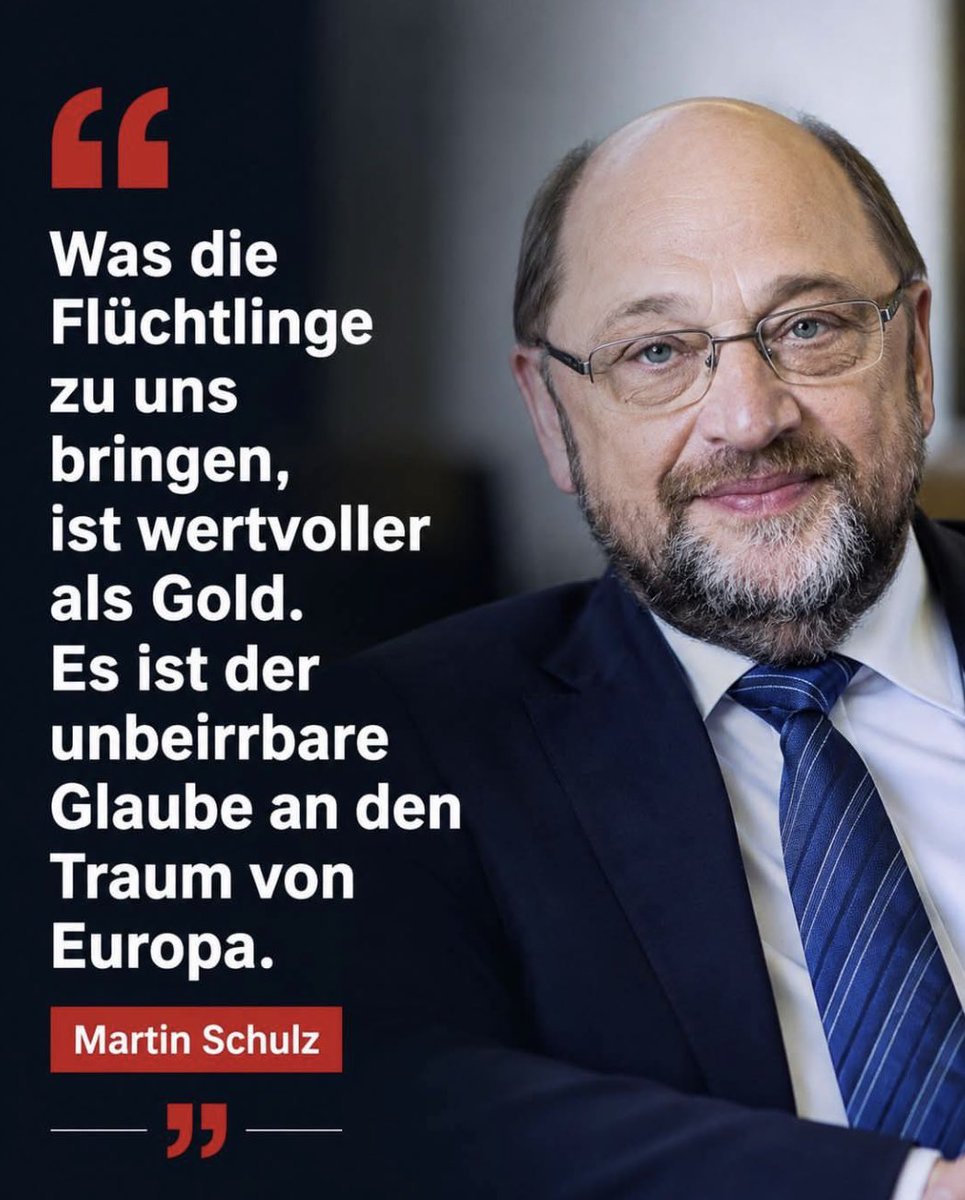 Aufwachen_Leute's tweet photo. Originalaussage von Martin Schulz 2016 ‼️

Es war wohl eher der Traum von der kostenlosen Versorgung… https://t.co/bTZb2HMY7p