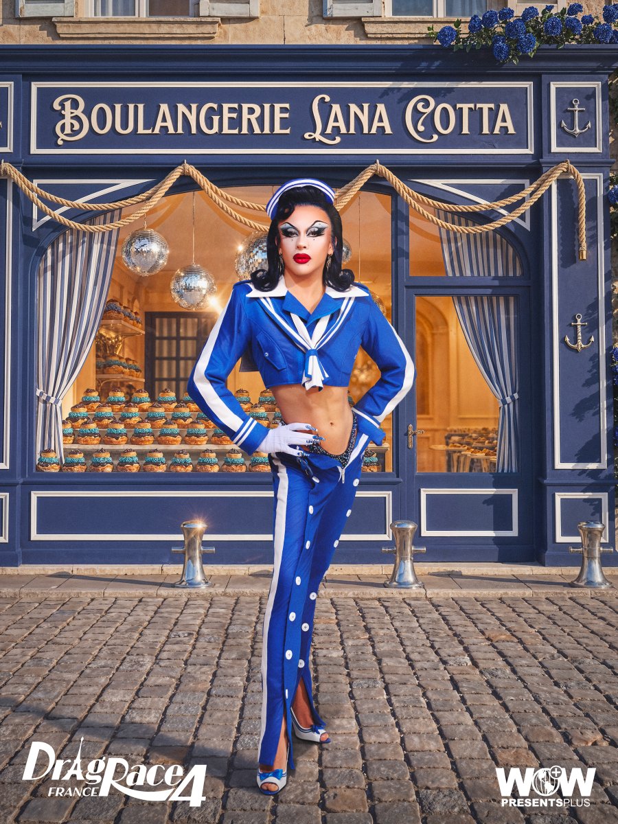 wowpresentsplus's tweet photo. LANA COTTA 👑 @lanacotta 👑 Meet The Queens of Drag Race France Season 4!

➡️ Save 50% off your annual subscription with code: DRF4

#DragRaceFrance premieres July 8: https://t.co/97heGyW2r1
🌍 @wowpresentsplus worldwide outside France and Canada
🇫🇷 @france.tv https://t.co/Cu5ZhtQoFe