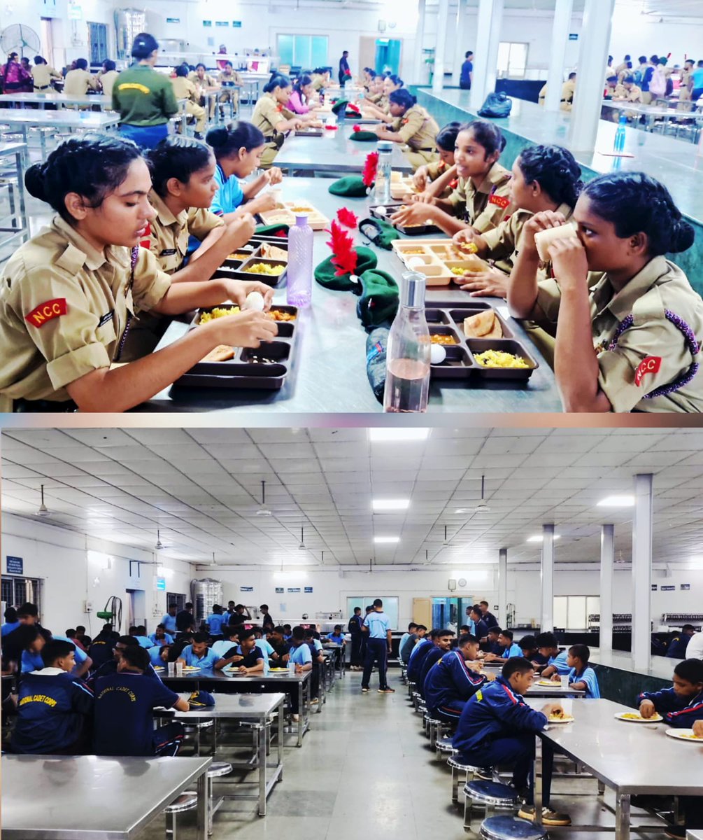 NCCGPHQVSP's tweet photo. 🇮🇳 🚩  507 cadets walked into camp. 507 stronger leaders will walk out. 

CATC-V at GITAM University, conducted by 2(A) Composite Technical Regiment NCC, is shaping cadets through a powerful blend of military training, technology, leadership and adventure.

🎯 Live Firing | 🪖 Battle Drills | 🚁 Drone Technology | 💻 Cyber Awareness | 🚨 Disaster Response | 🎖️ RDC Selections

Every activity, every challenge and every interaction is building confidence, resilience and the spirit to lead.

From cadets of today to leaders of tomorrow - the journey continues. 🇮🇳 ✨

#NCC #CATCV #UnityAndDiscipline #VizagNCC #NCCIndia #YouthLeadership #NationBuilders