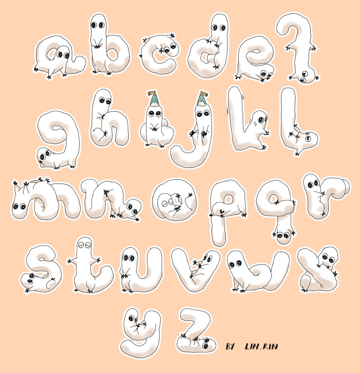 lin_rino's tweet photo. Brushbuddy alphabet! And sketch from zeet workshop #witchhatattelier https://t.co/3jFh0xThks