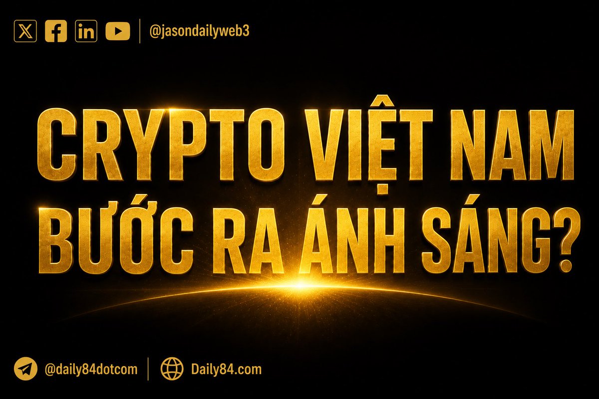 jasonblockchain's tweet photo. In 2018, I was sitting in a café in Vung Tau, explaining to a guy about buying and selling Bitcoin. He asked me a question that I couldn't answer at the time: "Is this legal? Who will protect me if something goes wrong?"

I remember mumbling something. Because the truth was, no one did.

For years, we've been operating in a gray zone. Not completely illegal, but not officially recognized either. Everything relied on trust and self-protection - those who were careful survived, those who weren't lost out, and there was almost nowhere to turn for help when things went wrong.

Today, many years later, I'm witnessing something I couldn't have imagined back then in that café.

Vietnam is moving closer to having its first licensed crypto exchanges. Since the beginning of this year, regulators have opened the door for applications, and several domestic companies have passed the initial review. There are even banks participating and foreign capital flowing in. According to the current roadmap, the pilot market could start operating between Q2 and Q3 this year, though everything still depends on the progress of document and infrastructure completion.

After going through so many cycles, I've learned not to get too excited or too worried. And I often look to countries that have come before us for lessons.

Japan, South Korea, Singapore - each country has its own approach, but when they brought their crypto markets out of the gray zone, the early stages were almost always the same: stricter regulations, fewer options, and many small exchanges being forced out. The token list allowed to trade was narrowed down to the big, established ones. People jokingly call this "building a safe box before opening the market". I think Vietnam will likely go through a similar phase.

So I want to say the things that not many people talk about. Having licensed exchanges is a real step forward - it means there will eventually be a place to custody assets domestically, a framework to protect users, and clearer boundaries. But it doesn't eliminate all risks, stop price volatility, or eliminate scams. And in the early stages, domestic exchanges will likely be stricter and offer fewer options than what you're used to on foreign platforms. That's the price of safety and transparency, which I think is worth it, but you should be aware of it to avoid disappointment.

In practical terms, based on what's being discussed now, holding assets on foreign exchanges or self-custody isn't currently punishable. Many important details are still awaiting official documents. So instead of panicking and rushing to do something, the wisest thing right now is simply to follow mainstream sources and wait for clear regulations.

What I find most beautiful isn't the price or which exchange is about to open. It's something that used to live in the shadows now stepping into the light, slowly, legally, and responsibly. For someone who has been with it since the days when no one protected it, I see it as a gentle change. And if there's one thing I believe after all these years, it's that those who understand this new market early will be the ones who fare best when it truly opens up.

All information is for personal sharing and education purposes only, not investment advice. Legal information may change, always check the latest official documents.