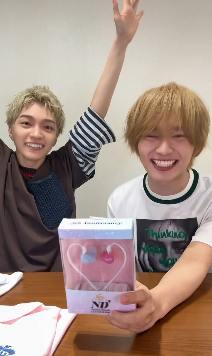 イヤモニ型イヤホン、Type-Cでこの顔😇 #なにわ男子_ND5