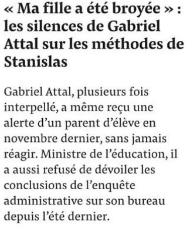 Idiotinthecitys's tweet photo. @GabrielAttal "que nos enfants aient une vie meilleure." https://t.co/FtlaWx9HZi