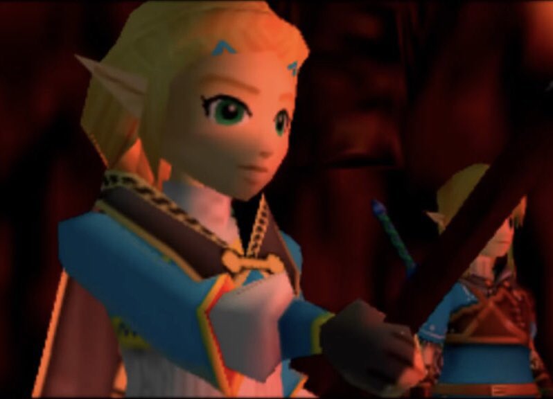 littlebirdzelda's tweet photo. TotK Zelda in N64 style made by @the_regressor ✨ https://t.co/YnGG8mV101