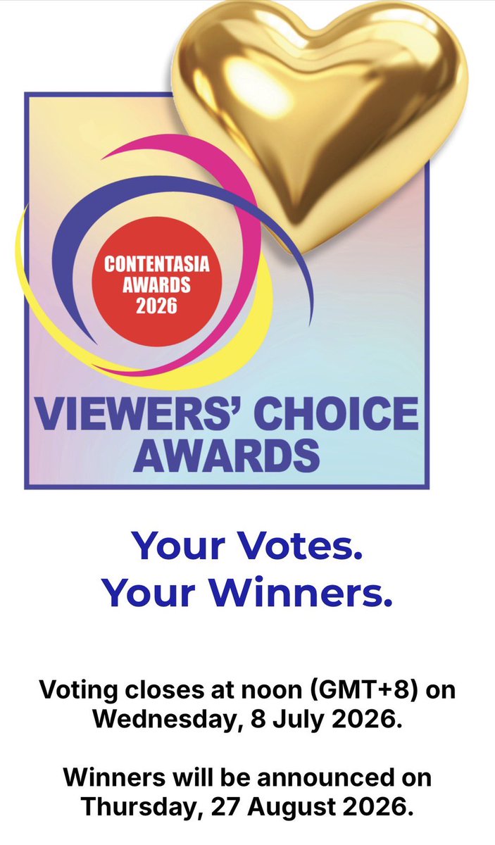 E29TH_'s tweet photo. ถึงเวลาที่ทุกหัวใจจะได้ส่งเสียงแล้ว ! 💚

ร่วมโหวตให้ #HeartCodeTheSeries ใน ContentAsia Awards 2026 – Viewers’ Choice Awards

🗳️ โหวตได้ตั้งแต่วันนี้ – 9 กรกฎาคม

🔗 https://t.co/oYxWDgNY2P

‘Heart Code สืบลับจับใจ’ เข้าประกวด 2 สาขา

📌 Vote for the Scene That Stole Your Heart
📌 Which of These Do You Love the Most ?

ถ้าหาก ‘ผู้กองธารา‘ และ ’วิกกี้‘ เคยทำให้คุณยิ้ม หัวเราะ และเป็นความทรงจำดี ๆ ของทุกคน อย่าลืมส่งกำลังใจให้พวกเราผ่านการโหวตครั้งนี้นะคะ ✨

ทุกคะแนนโหวตมีความหมาย และเป็นกำลังใจสำคัญสำหรับทีมงานและนักแสดงทุกคน

COLOR OF TPJS VIBES 15

#TungpangJessie
#HeartCodeTheSeries
#ContentAsiaAwards2026 #ViewersChoiceAwards