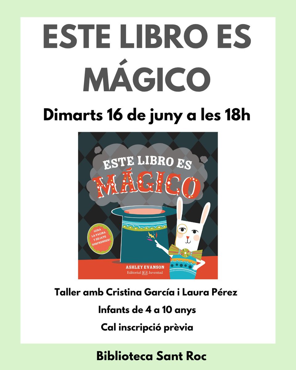 Badabiblios's tweet photo. Aquí teniu l'agenda d'algunes de les activitats que farem aquesta setmana a les Badabiblios, us hi esperem!
https://t.co/MdGJNS8zgy https://t.co/W5qUMN6l5K