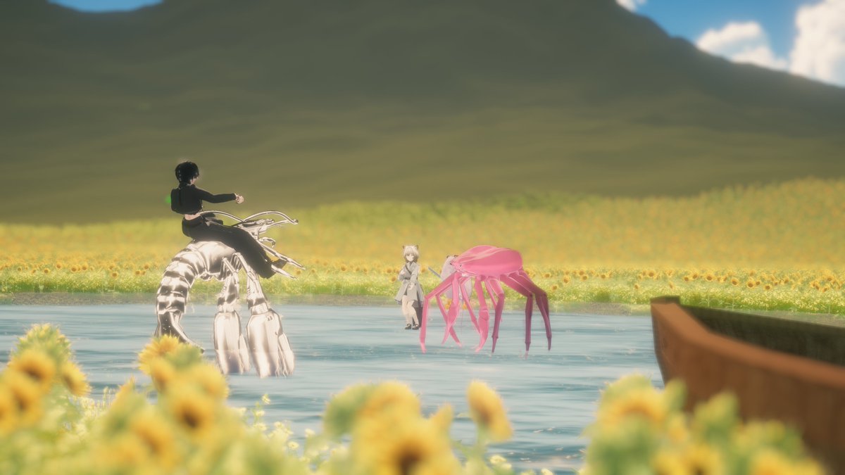 cawooo0's tweet photo. 絵面がポケモンバトルなんよ https://t.co/ftaa8VLq1T