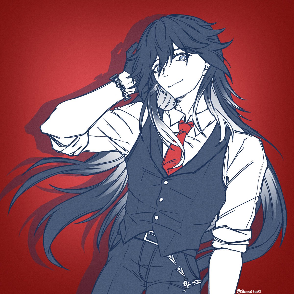 shinrai_kyoki's tweet photo. Ashveil looks good in any clothes lmaooo

#Ashveil #HonkaiStarRail https://t.co/kQv8UpoQKu