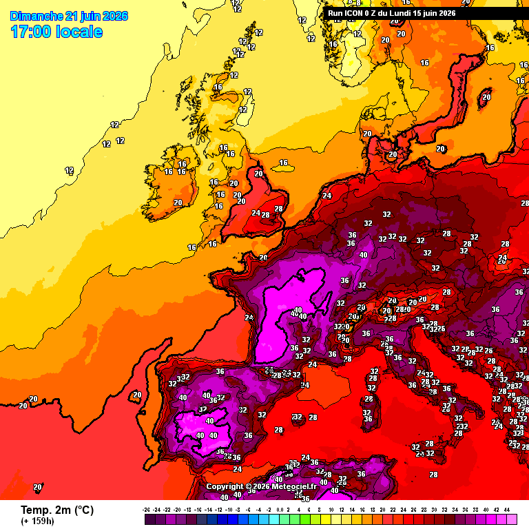 Meteo_Decrypte's tweet photo. La fournaise revient cette semaine et il est de plus en plus probable qu'elle s'intensifie au fil des jours. 🔥🥵

⚠️ Les dernières modélisations confirment un risque croissant de chaleur exceptionnelle à l'échelle du pays.

🔴 Si ce scénario se confirme, des pointes à 40 °C, voire davantage, pourraient être observées sur une très large partie du territoire, avec une chaleur accablante susceptible de concerner près des deux tiers du pays.

🤯 Une situation à surveiller de très près dans les prochains jours, car le potentiel de cette vague de chaleur continue de se renforcer.🌡️🔥