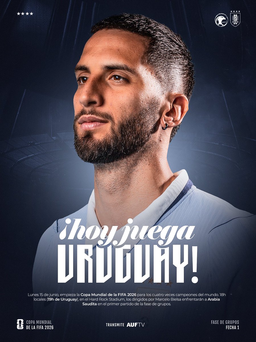 Uruguay's tweet photo. Se paraliza el país, se renueva la ilusión 👊🏼 https://t.co/16GxtXkdGw