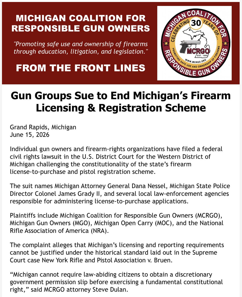 MCRGO_Michigan's tweet photo. https://t.co/jpT5sOvzjS https://t.co/oB3aXfG4by