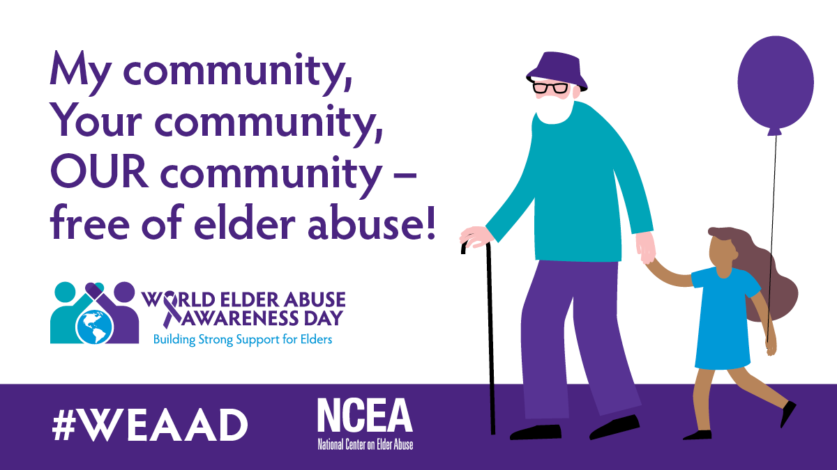 BerksVictims's tweet photo. An estimated 1 in 10 older Americans experience elder abuse, neglect, or exploitation. Together, we can generate awareness and foster action to end elder abuse. #WEAAD 
24 Hour Elder Abuse Helpline: 1-800-490-8505
Berks County Area Agency on Aging: https://t.co/tYn2ULOJfk https://t.co/8q7LY4TabA