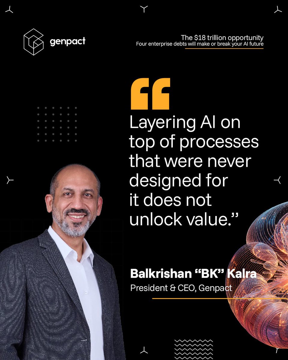 Genpact tweet media