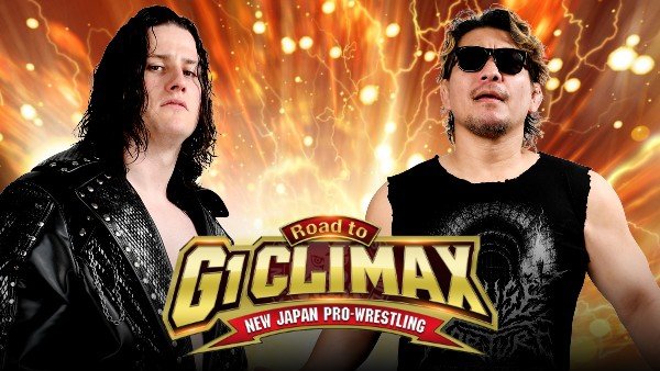 TheDrainmaker's tweet photo. G1 Climax 36 play-in matches will be:

• YOSHI-HASHI vs Aaron Wolf
• El Phantasmo vs Ryohei Oiwa
• Taichi vs Yuto-Ice
• OSKAR vs Yujiro Takahashi

Winners will fill the final 4 spots. https://t.co/sZU9rlcezK