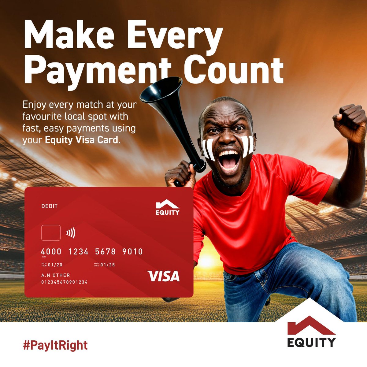 SS_EquityBank's tweet photo. Match days are better with friends, good food, and great football at your favourite spot. https://t.co/N8nMoD91uc