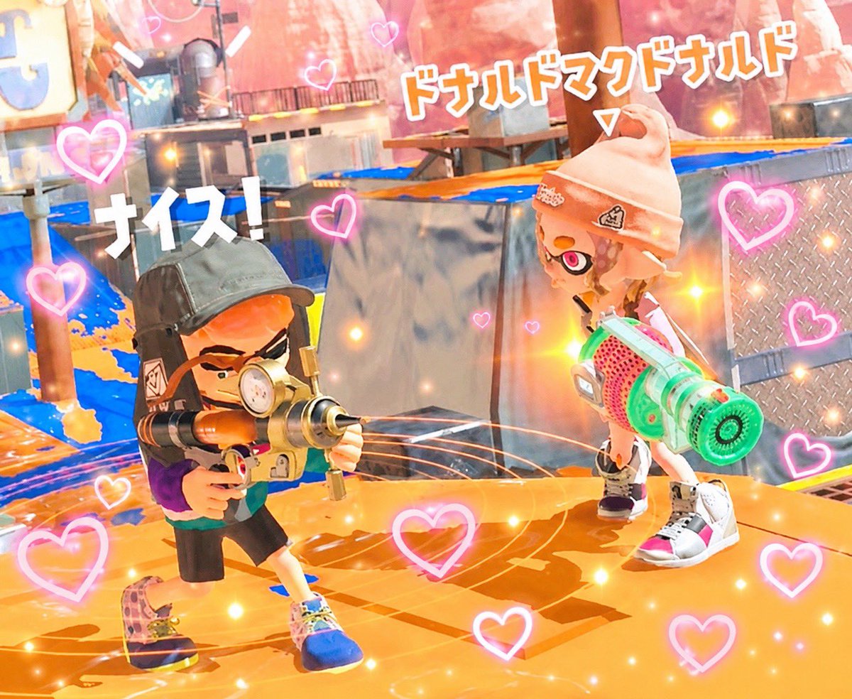Sityan_spl's tweet photo. たんじろとドナルドの夢のコラボでスプラ世界一位 https://t.co/eNCpWO0d86