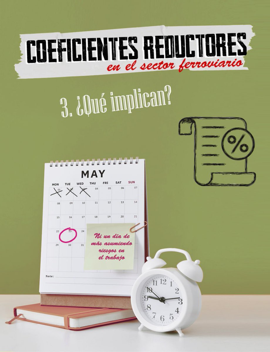 SGeneral_SFFCGT's tweet photo. ℹ️ COEFICIENTES REDUCTORES: ¿qué implican?

📉 Permiten reducir la edad de jubilación sin aplicar penalizaciones en la cuantía de la pensión.

💶 Además, incorporan una cotización adicional a la Seguridad Social para financiar el sistema. https://t.co/aEQu9HAmLR