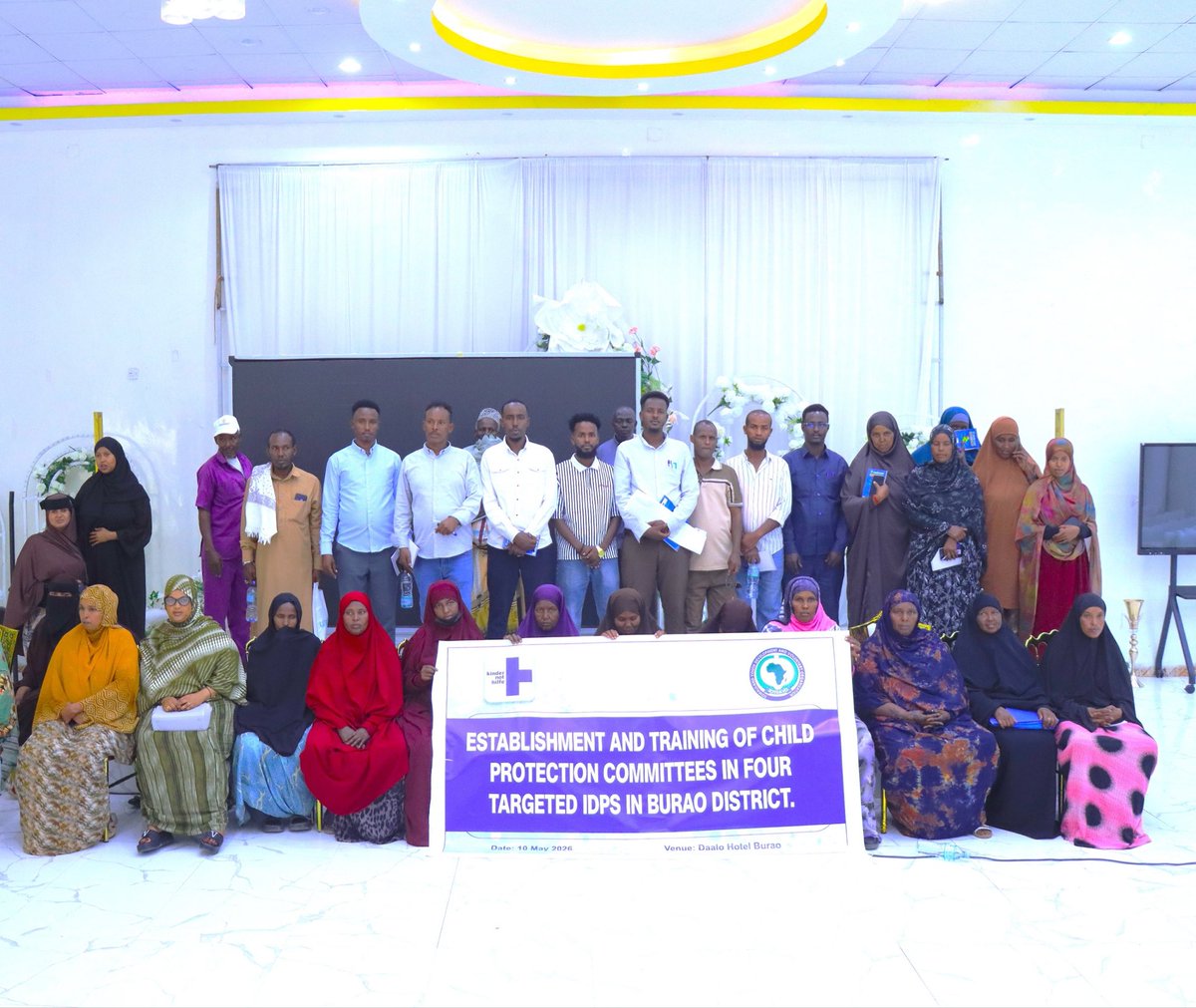 SOYDAVO1's tweet photo. We trained Child Protection Committees in 4 targeted IDP communities in Burao on Child Rights and the importance of Meaningful Child Participation in Programming, ensuring children’s voices are heard and valued.
Supported by @kindernothilfe
#ChildRights #ChildProtection https://t.co/FchgXQkTLs