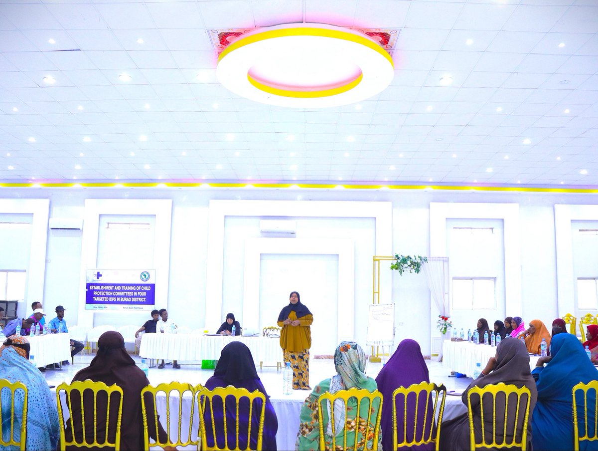 SOYDAVO1's tweet photo. We trained Child Protection Committees in 4 targeted IDP communities in Burao on Child Rights and the importance of Meaningful Child Participation in Programming, ensuring children’s voices are heard and valued.
Supported by @kindernothilfe
#ChildRights #ChildProtection https://t.co/FchgXQkTLs