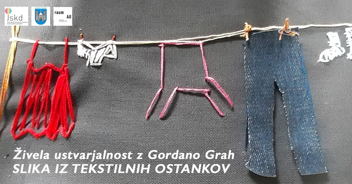 korociv's tweet photo. V okviru projekta Živela ustvarjalnost! bo potekala ustvarjalna delavnica z Gordano Grah, na kateri bodo udeleženci raziskovali preplet likovne umetnosti in tekstilnega ustvarjanja. Delavnica bo potekala v četrtek ob 11.00 v Habitatu za razvoj nevladne kulture v Slovenj Gradcu. https://t.co/8xwbck3mWG
