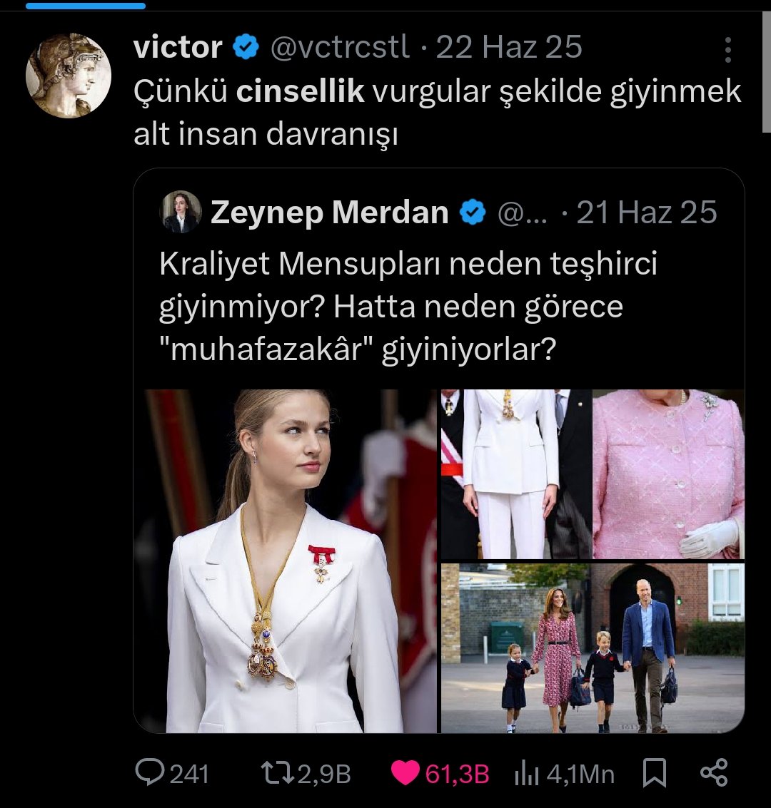 reikibeyza's tweet photo. Tarih boyunca cinsellik vurgusu ile fazla açık giyinmek alt insan davranışı olarak yorumlanmıştır.
Nerede ne giyineceğini bilmeyen cahillere laf anlatmıyorum.
İstediğiniz yere çekin gerçekler değişmez.
Teşhircilik sizi asla medeni yapmayacak sadece ezik olduğunuzu gösterecek. https://t.co/VNlRiUDBLg