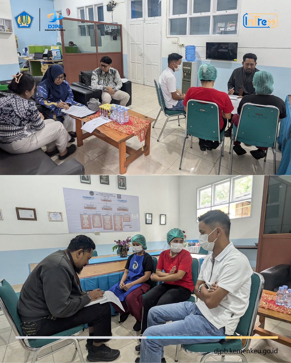 kppnmakale's tweet photo. Hallo, Sobat Sikamali!👋🏻☺️

Pada hari Jumat, 12 Juni 2026 KPPN Makale mengadakan Monitoring dan Pendampingan Program Makan Bergizi Gratis (MBG) Bulan Juni 2026.

#DJPB
#InTress
#UangKita
#kemenkeu
#roadtonotakeuangan
#kppnmakale
#IndonesianTreasury
#APBNHadir
#BersamaDJPb https://t.co/VjBQbAAWvH