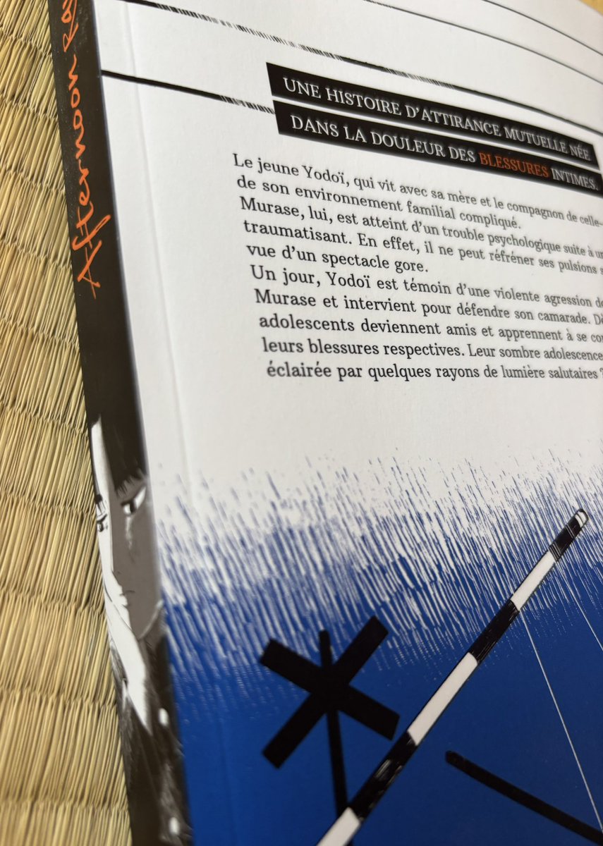 ynj_008's tweet photo. 『午後の光線』フランス語版が7月に出ます！
先日届いた見本誌📚 https://t.co/EmjgsU4bGy