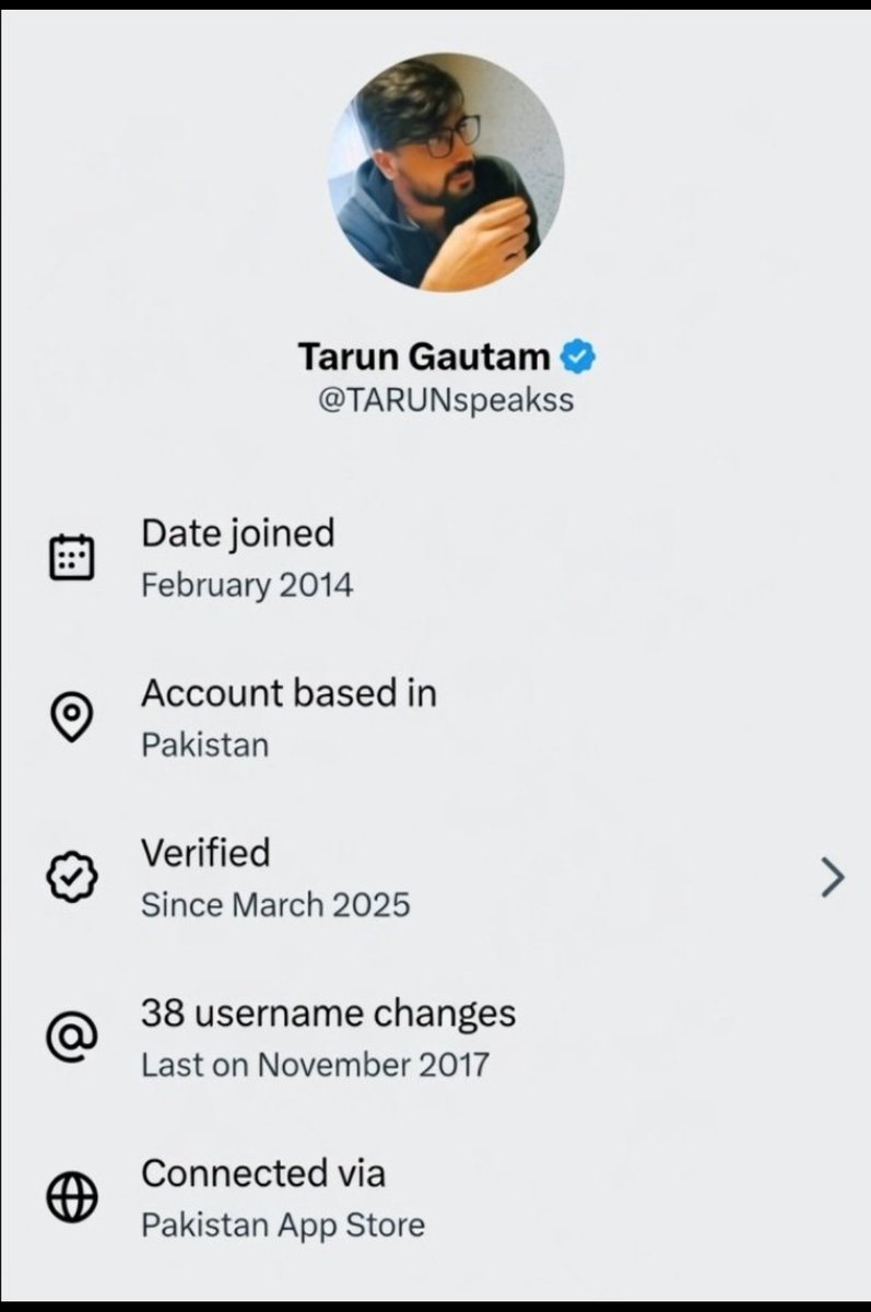 ArrexWinter's tweet photo. @chixxsays He is a Pakistani. He is using VPN https://t.co/glO3gioHGh
