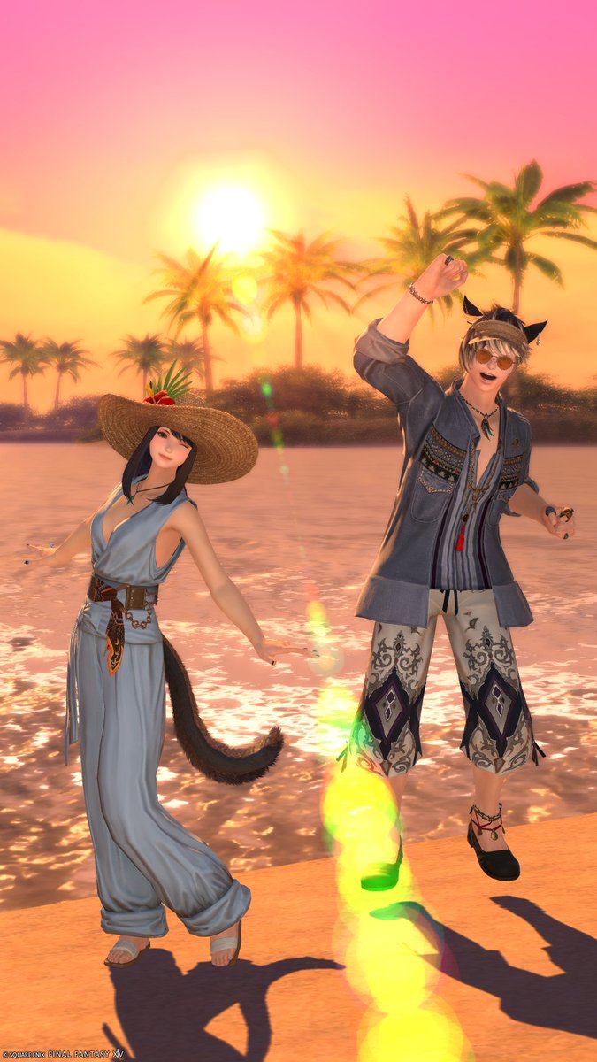 Qbell_ff14's tweet photo. アロアロ楽しい～残り２ルート🦜🐢🐋
#FF14 https://t.co/EvYxnyQJWa