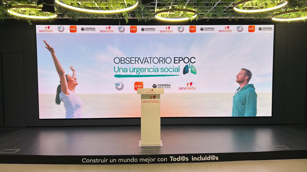 OdSalud's tweet photo. 🟢 En unos minutos comienza la jornada ‘Observatorio EPOC: una urgencia social’, organizada junto a @Servimedia, con el apoyo de @GSK_ES y @OximesaNG.

📺 Síguela en directo aquí:
 https://t.co/6YH2hqxBbs
#ObservatorioEPOC #EPOC https://t.co/aA9Sag0ppM