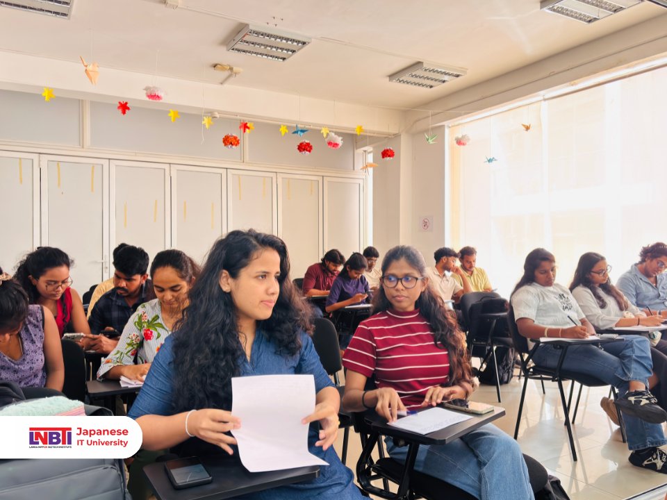 lnbti_'s tweet photo. Industry Preparation Session at LNBTI 🇯🇵  🇱🇰

📞 Contact us: 011 7 370 620
🌐 Visit: https://t.co/AcB7iEtcig

#LNBTI #JapaneseITUniversity https://t.co/6ccjJ5EMLw