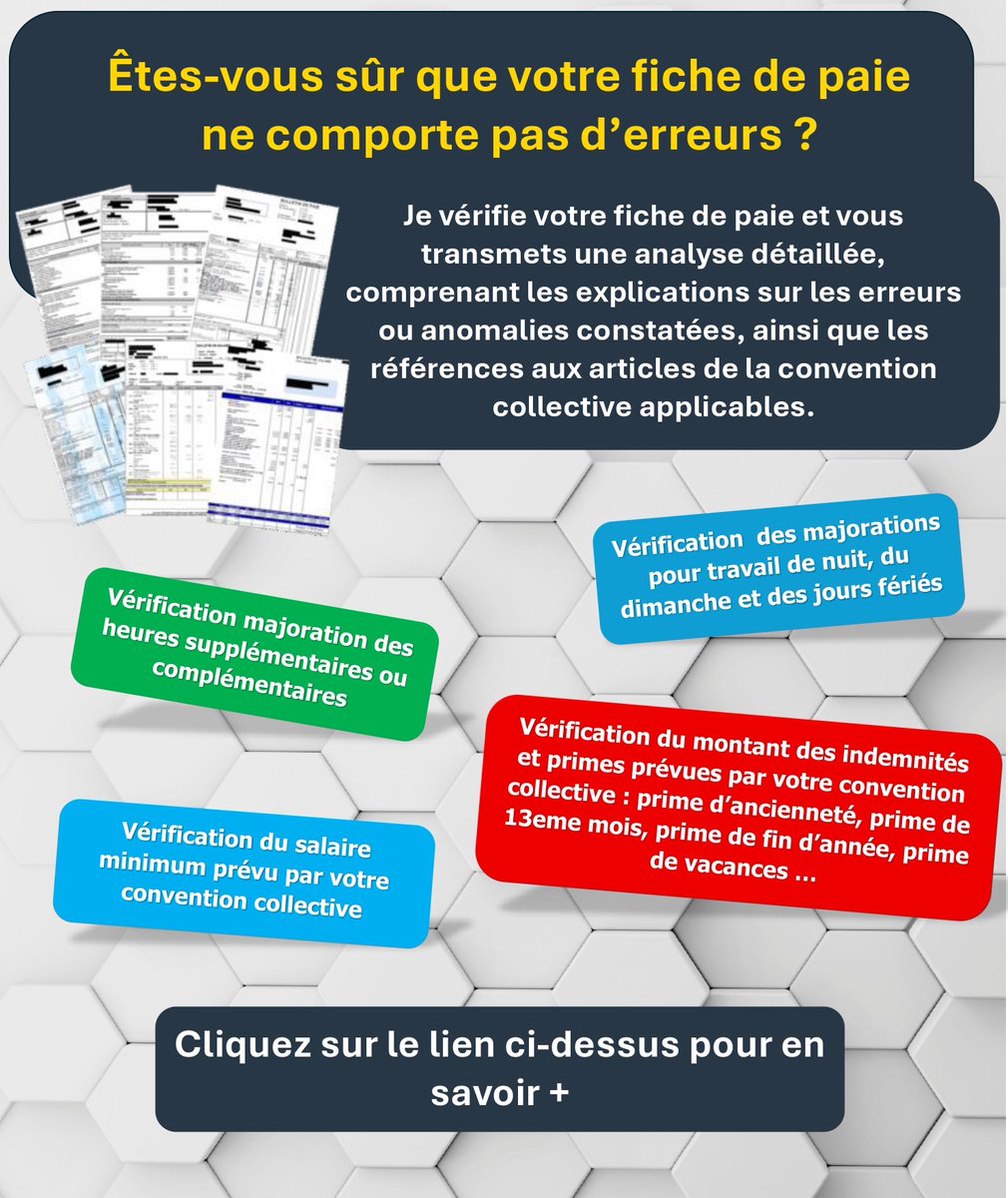 Ed_JulesLamy's tweet photo. Etes   vous sur que votre paie ne contient pas d’erreur ? Que vous ne perdez pas   d’argent ? https://t.co/cVuagkm7ek #paie #travail #pourtoi #droitdutravail   #salarié #salaries #fichedepaie #rh #salaire https://t.co/21CnVmVONm