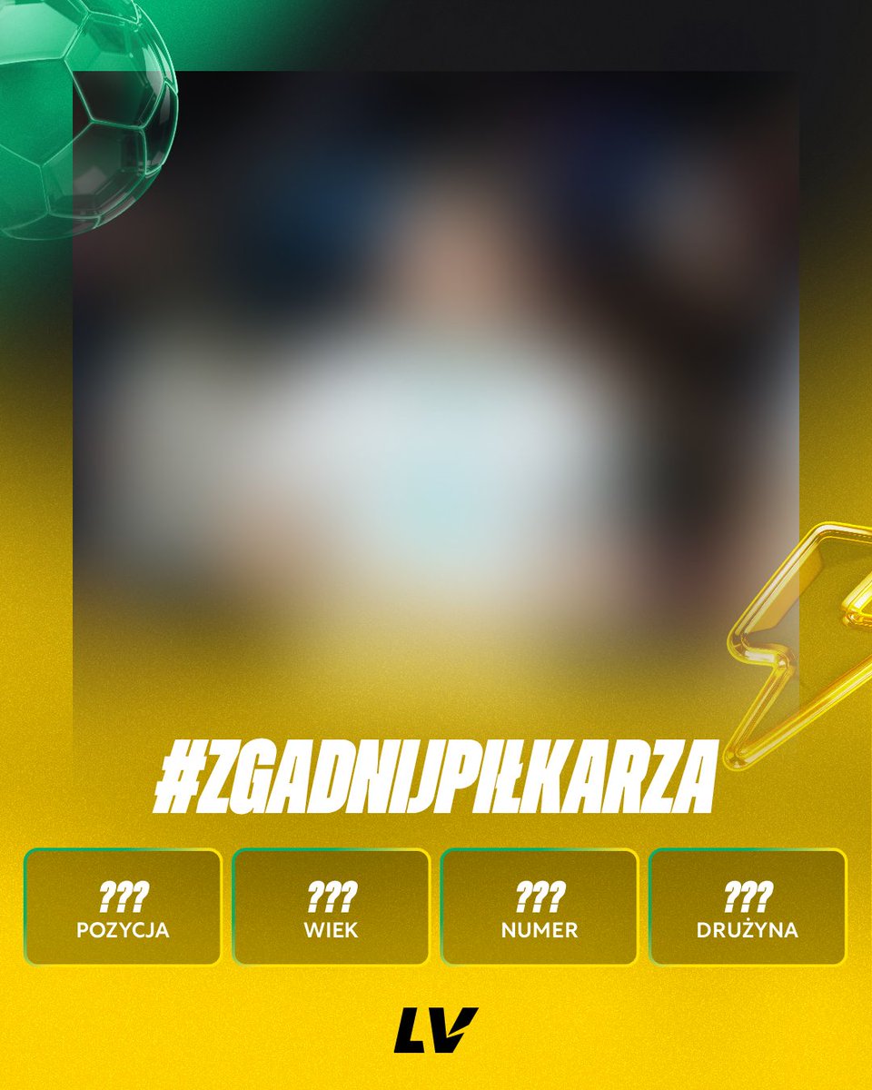 LVBETpl's tweet photo. ⚠ KONKURS! ⚠

Spróbujcie odgadnąć kolejnego piłkarza!

🎁 Nagroda - 10 PLN
👍 Polub post i zrób retweet
✍ Udziel odpowiedzi z hashtagiem #ZgadnijPiłkarza
✅ Wygrywa najszybsza prawidłowa odpowiedź!

Podpowiedź nr 1:
Niemal całą seniorską karierę spędził w jednym kraju (ale na różnych poziomach rozgrywkowych).

▶ https://t.co/5DHWPhejtS