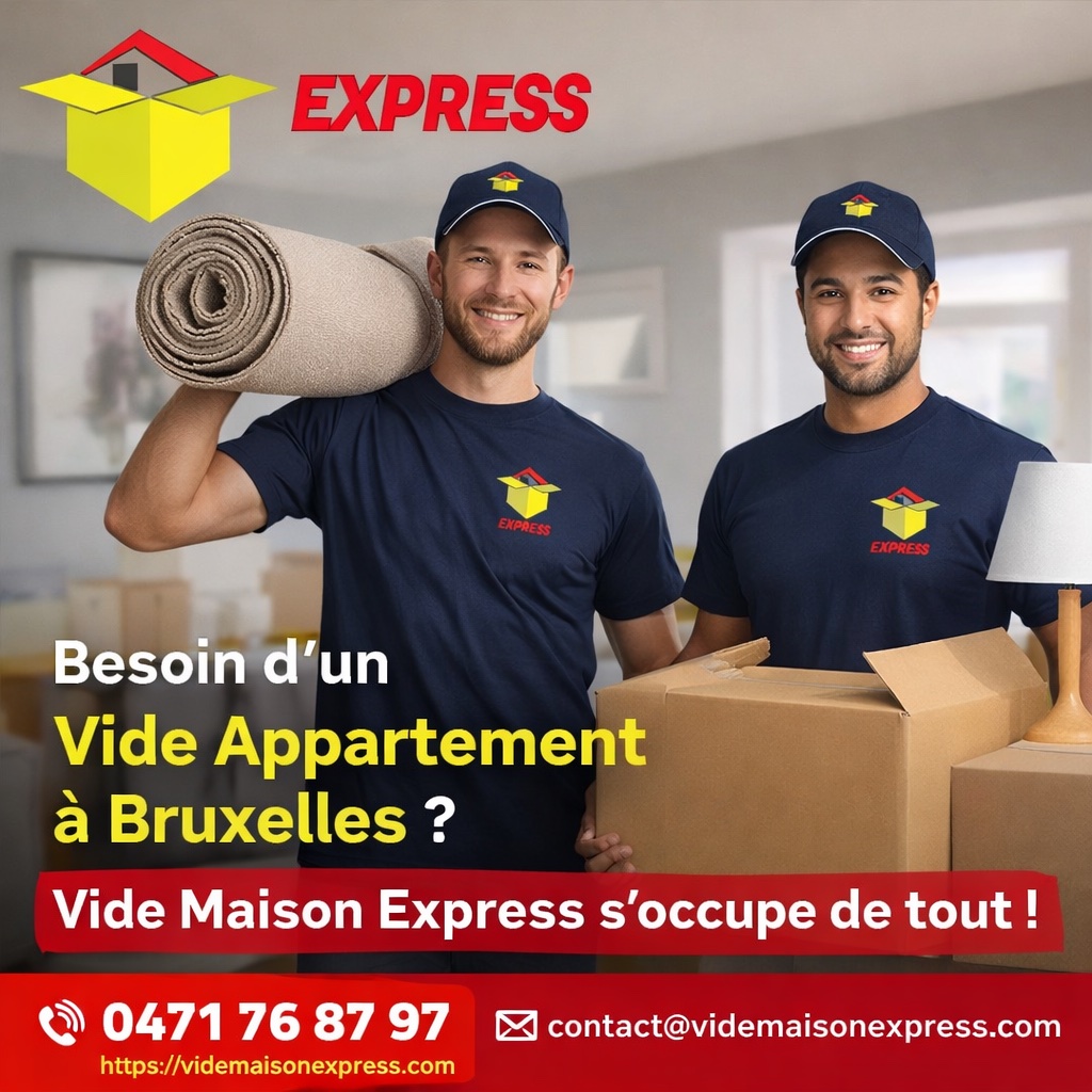 ExpressVide's tweet photo. 🏢✨ Vide appartement Bruxelles : simplifiez votre débarras avec Vide maison express  🇧🇪
: 0471 76 87 97
✉️ Email : contact@videmaisonexpress.com
🌐 Visitez notre site : https://t.co/xgcn1hEOvs
#VideAppartementBruxelles #VideMaisonExpress #DebarrasAppartement #ServiceDebarras https://t.co/AnaOd5cLVa