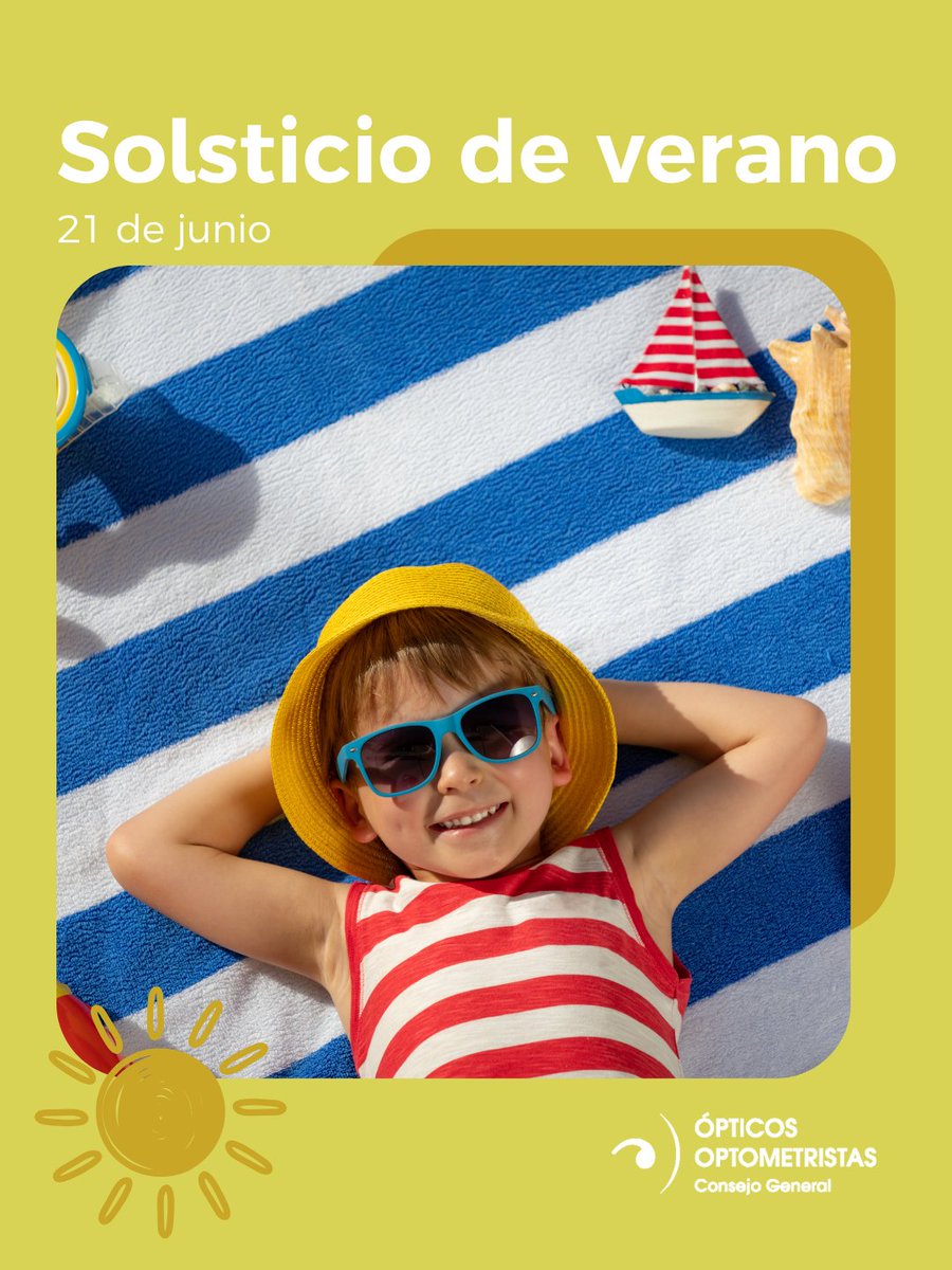 Cgcoo_es's tweet photo. ☀️🕶️ Comienza el verano y aumentan las horas de exposición solar.

Proteger los ojos frente a la radiación ultravioleta es fundamental para disfrutar del verano con una visión saludable.

👁️ Utiliza gafas de protección solar homologadas y evita la exposición prolongada. https://t.co/D8r8Mh0Z3s
