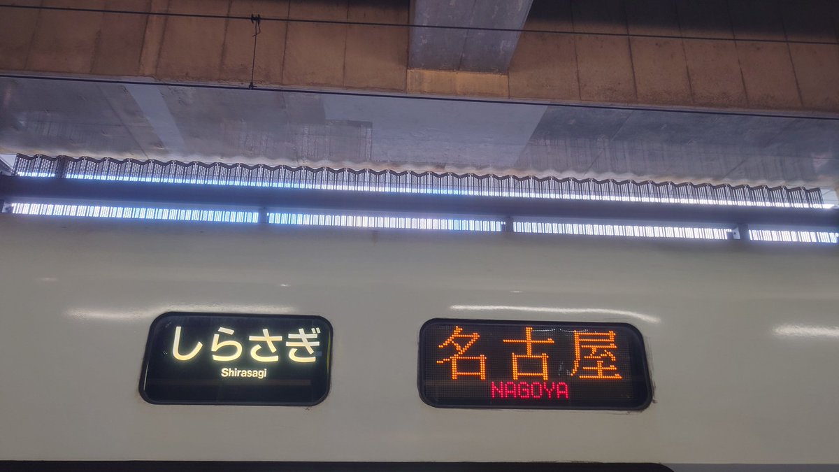 tabun_bird's tweet photo. これで長かったライブ2-仕事1の北陸3daysが終わる
敦賀乗り換えはやはりサンドーム行った皆さんは見かけるわな
何気に初な名古屋直通にて https://t.co/vWnPn4kCoZ