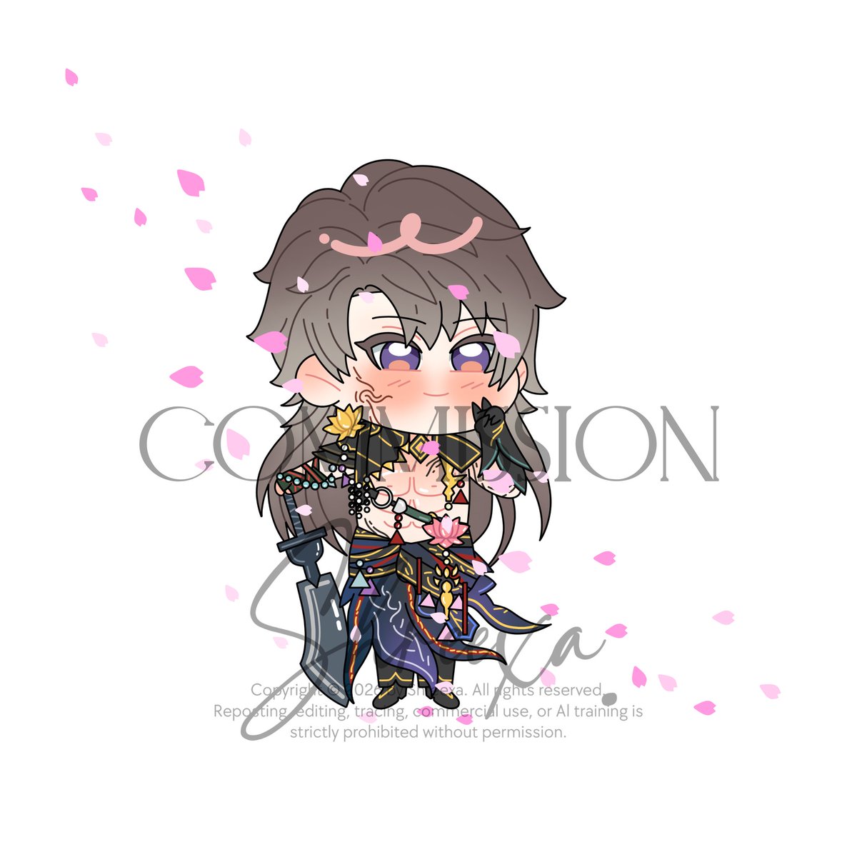 xshreexa_404's tweet photo. Birthday commission for Caleb! Thank you for trusting me with it and for commissioning me! (..◜ᴗ◝..) 🙌🤝 https://t.co/zn50lhCTtZ