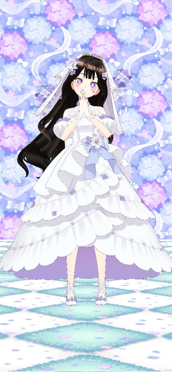 Reweave0Ria's tweet photo. うわ、かわいい
ブーケ持ったら完璧じゃん💐
(試着) https://t.co/043P4InPlq