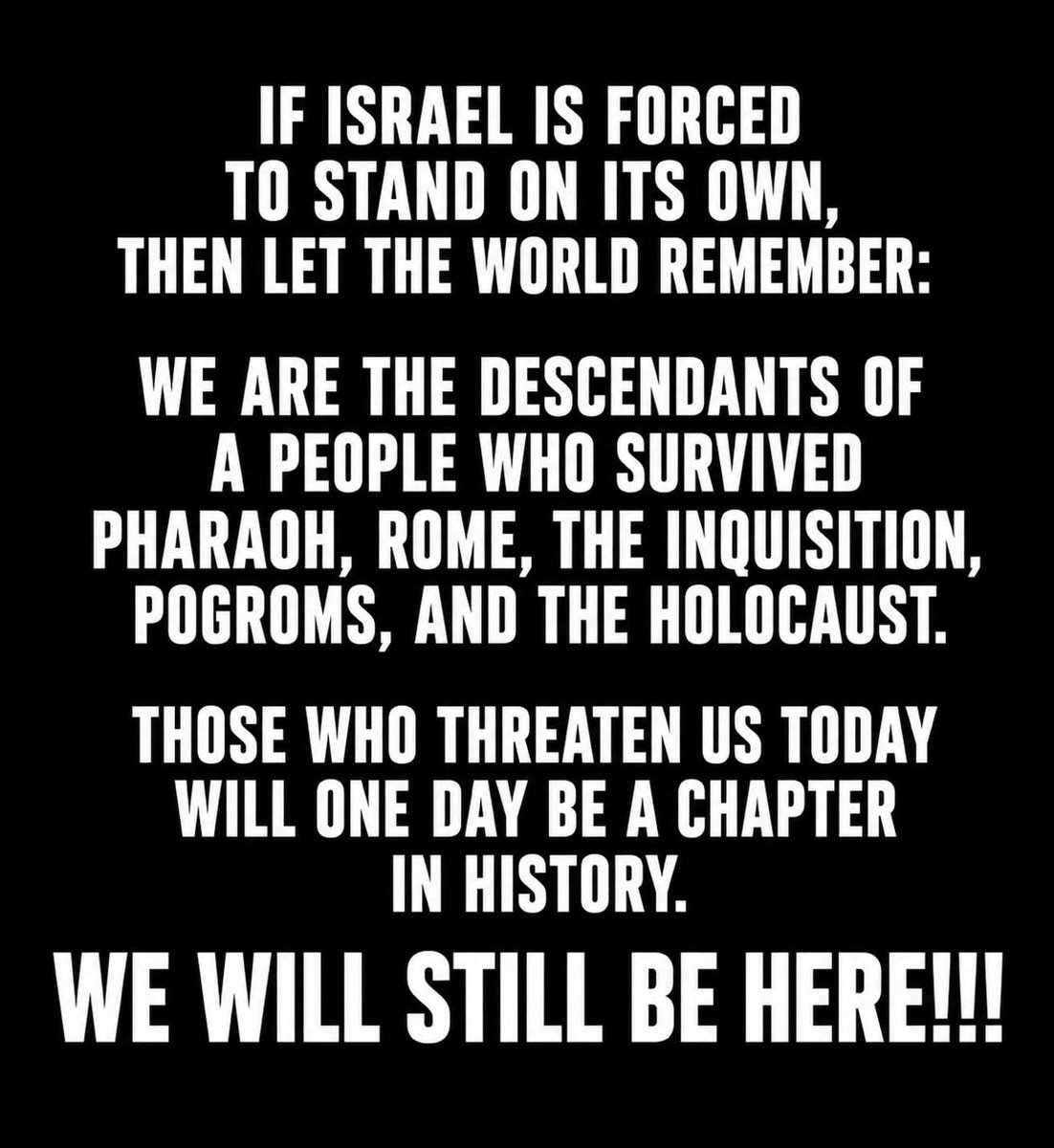 josephwaks's tweet photo. Am YISRAEL CHAI🇮🇱🇮🇱🇮🇱✡️✡️✡️ https://t.co/sPSFIcDMRN